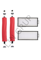 Roborock Q7+ Robot Süpürge Uyumlu 4'lü -Yedek Parça Seti