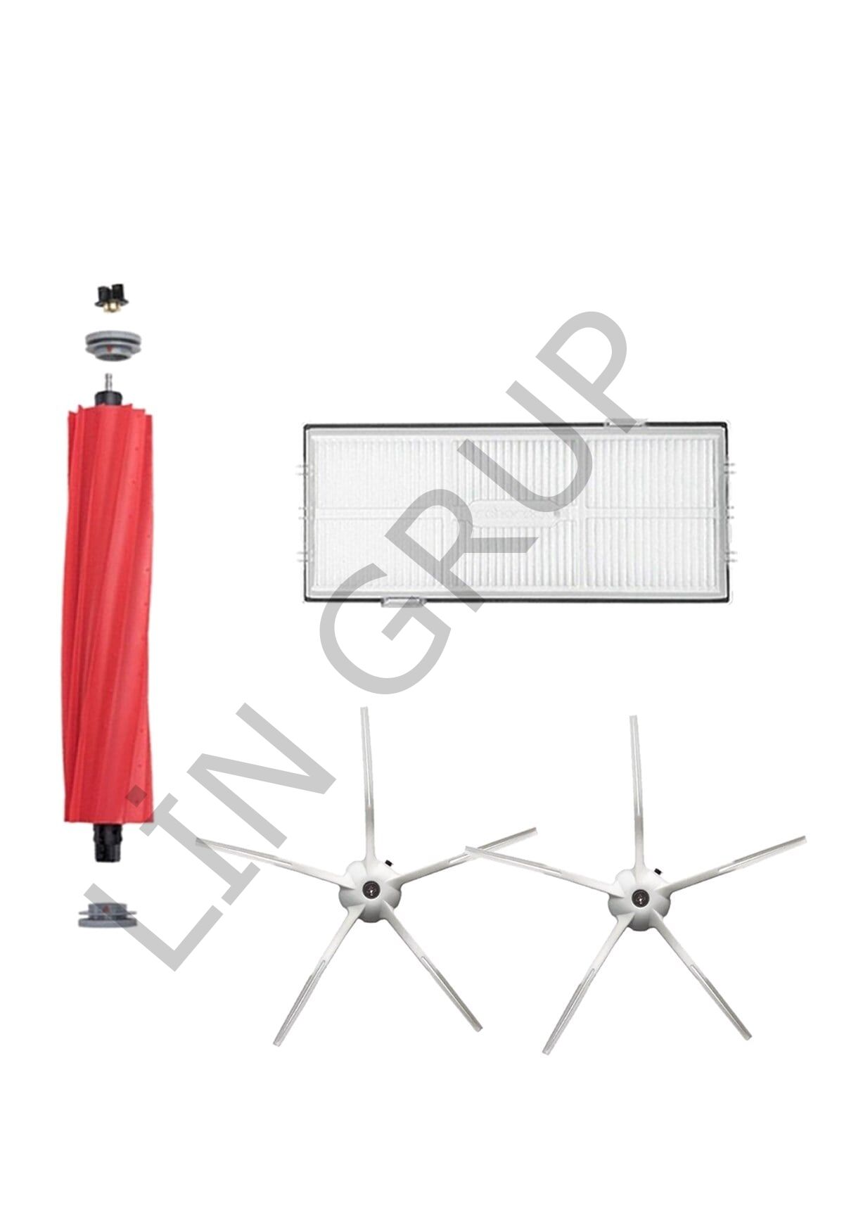 Roborock S7 Robot Süpürge Uyumlu 4'lü Yedek Parça Seti