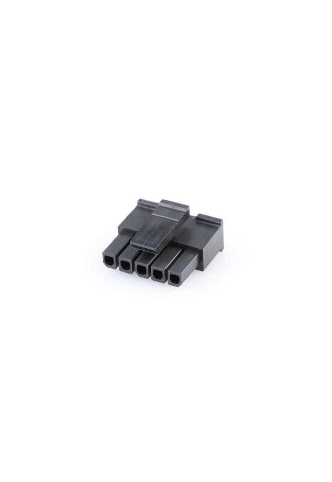 Micro-Fit 3.0 Dişi Konnektör Yuvası - Tek Sıra, 5 Devreli - Siyah (SKT-002)