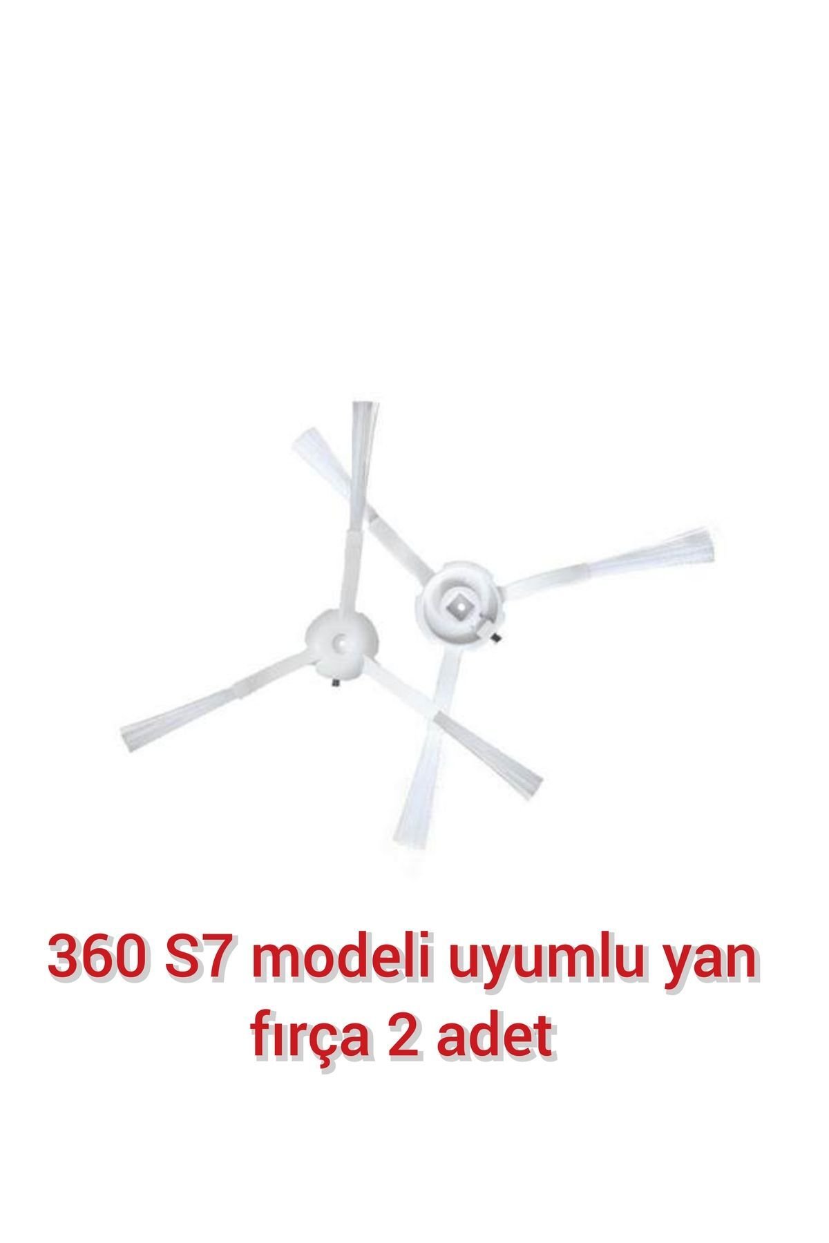360 S7 robot süpürge uyumlu yan fırça süpürme fırçası 2 adet