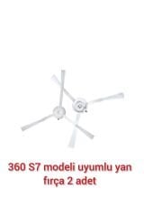 360 S7 robot süpürge uyumlu yan fırça süpürme fırçası 2 adet