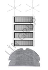 Xiaomi Vacuum Mop 2 (STYTJ03ZHM) Robot Süpürge Uyumlu 8'li Yedek Parça Seti