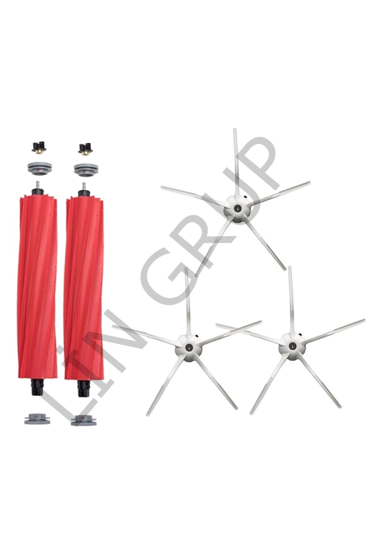 Roborock S7 Robot Süpürge Uyumlu 5'li Yedek Parça Seti