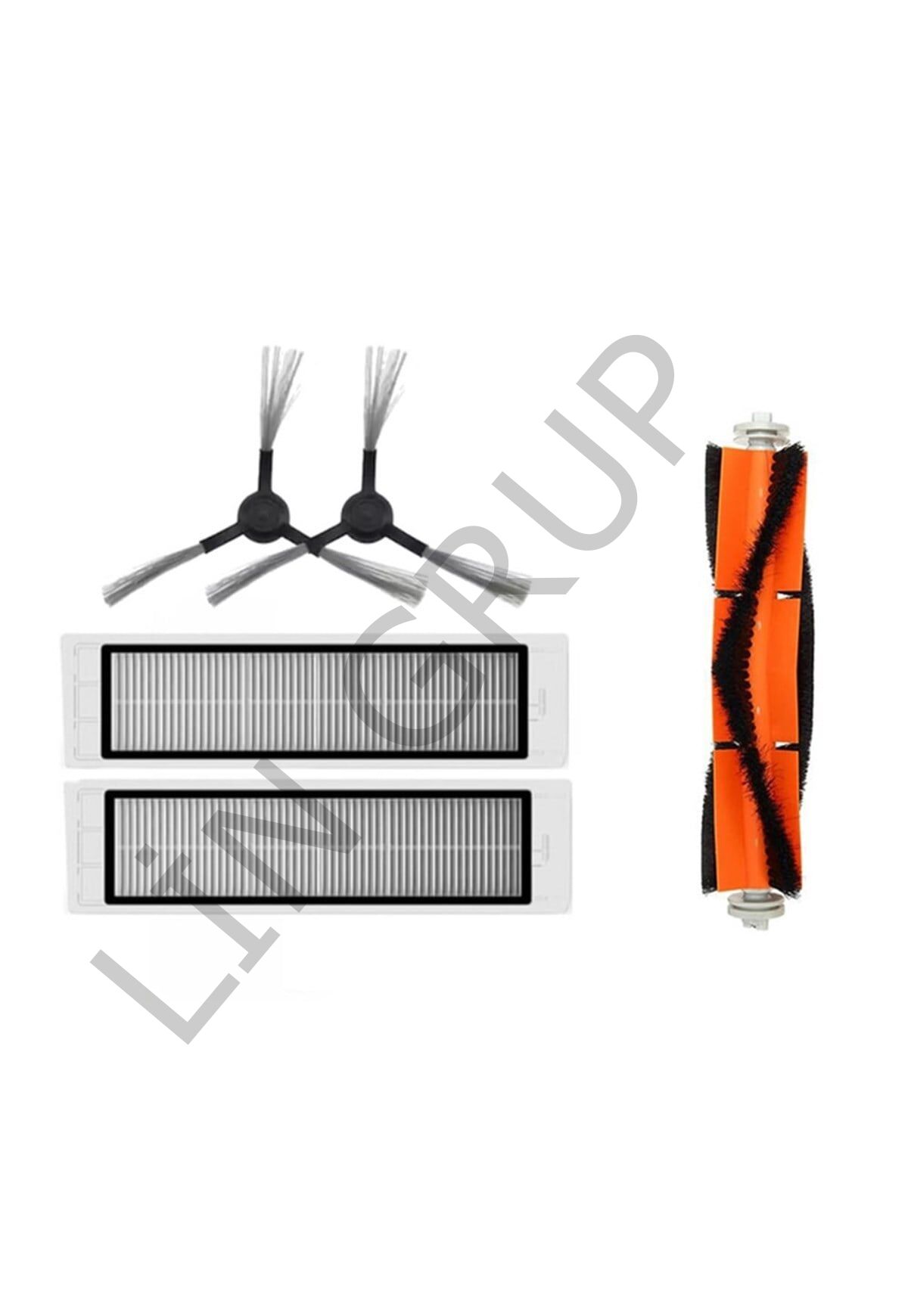 Xiaomi Vacuum Mop 2 Pro+ (STYTJ02ZHM) Robot Süpürge Uyumlu 5'li Yedek Parça Seti