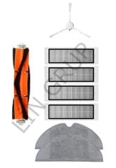 Xiaomi Vacuum Mop 2 (STYTJ03ZHM) Robot Süpürge Uyumlu 8'li Yedek Parça Seti