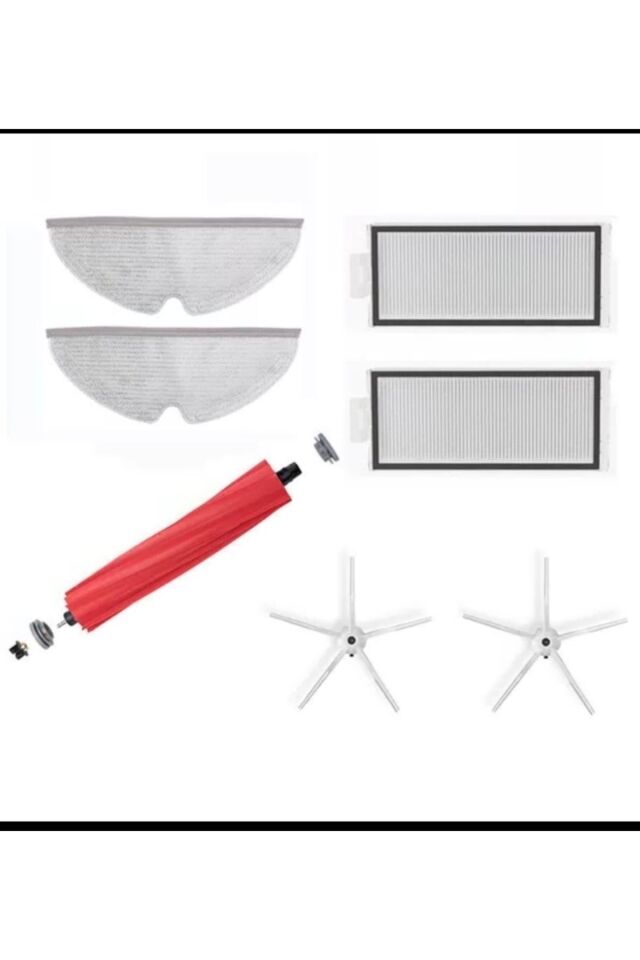 Roborock Q7 Max Yedek Set Hepa Filtre Rulo Ve Mop Paspas - Uyumlu