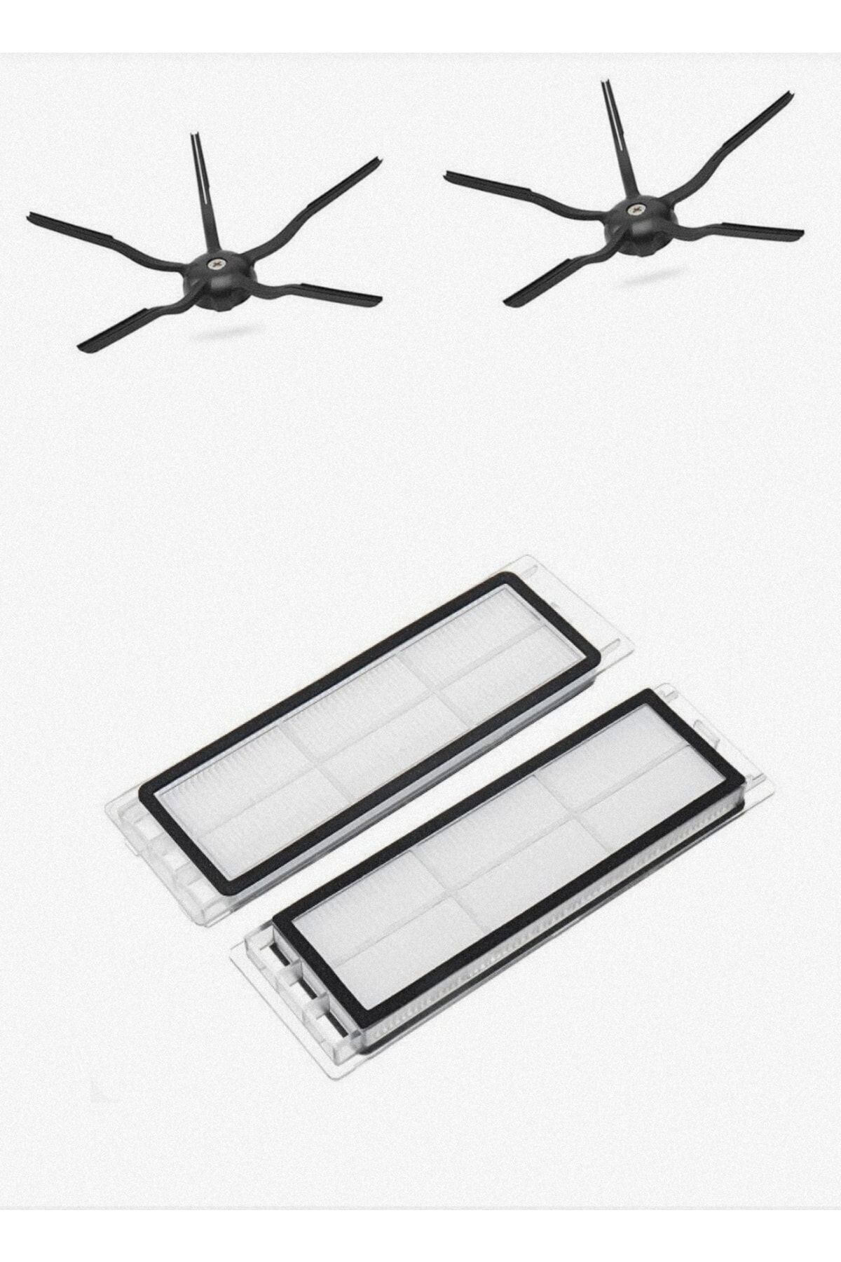 Roborock S5 Max S6 Maxv S6 Pure Uyumlu Yeni Nesil Hepa Filtre Yan Fırça