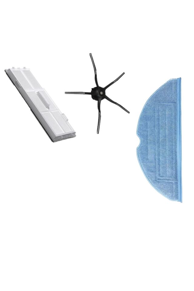 Roborock S7 Sonic Mopping Ve S7 Max Mop Filtre Fırça Seti