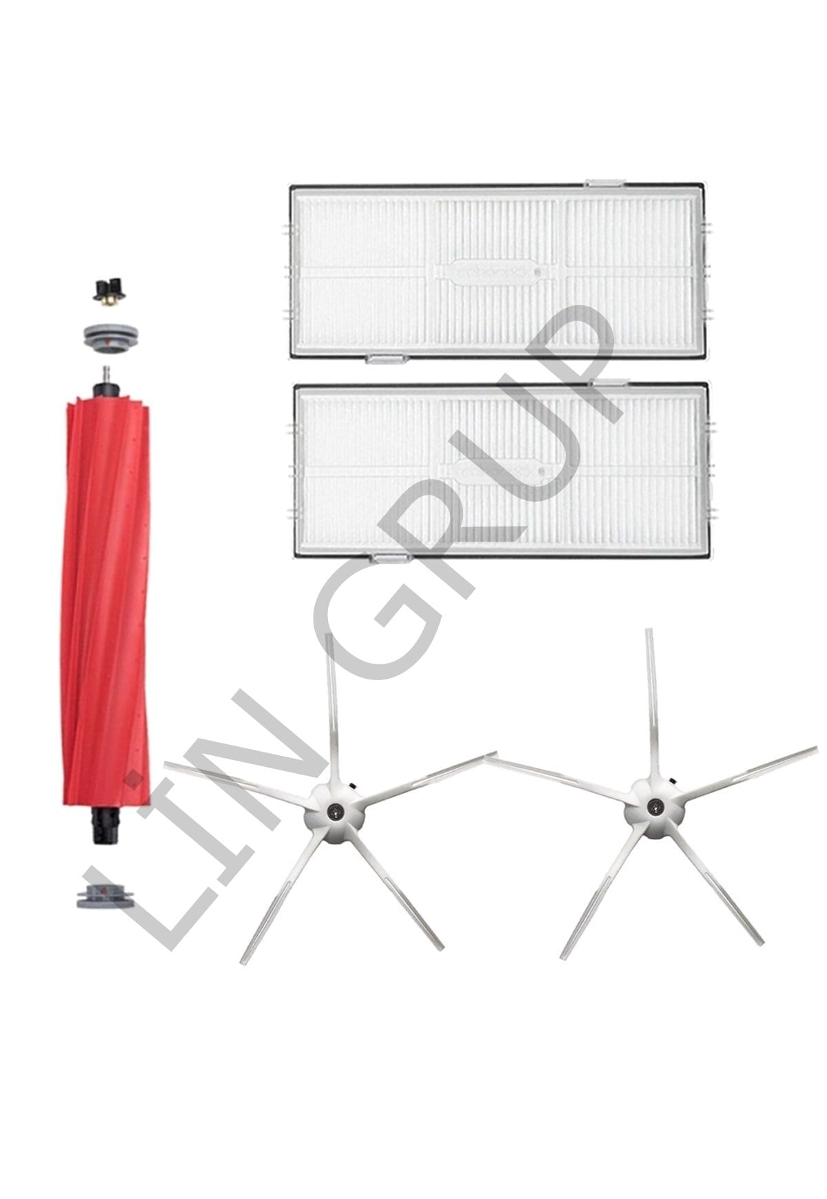 Roborock S7 Robot Süpürge Uyumlu 5'li Yedek Parça Seti