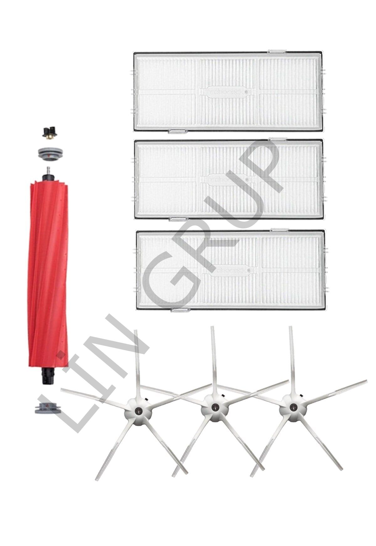 Roborock S7 Robot Süpürge Uyumlu 7'li Yedek Parça Seti
