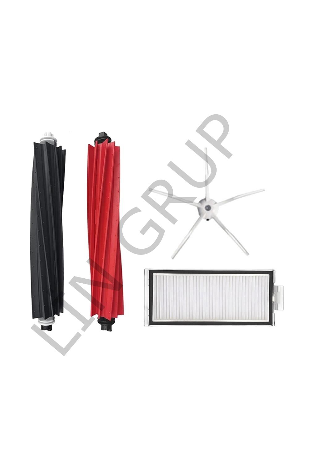 Roborock Q5 Pro Robot Süpürge Uyumlu 4'lü Yedek Parça Seti