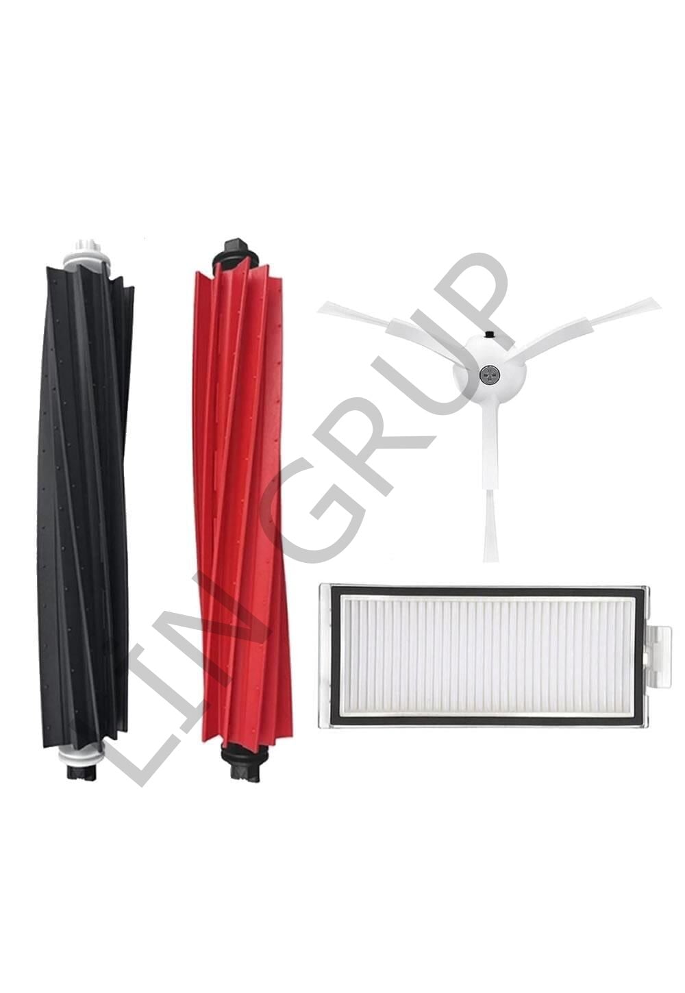 Roborock Q5 Pro Robot Süpürge Uyumlu 4'lü Yedek Parça Seti