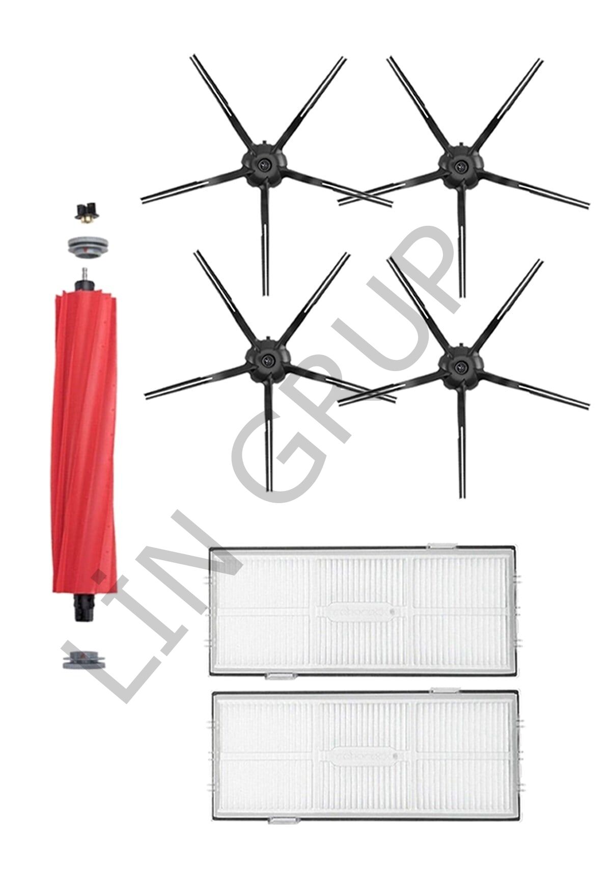 Roborock S7 Robot Süpürge Uyumlu 7'li Yedek Parça Seti
