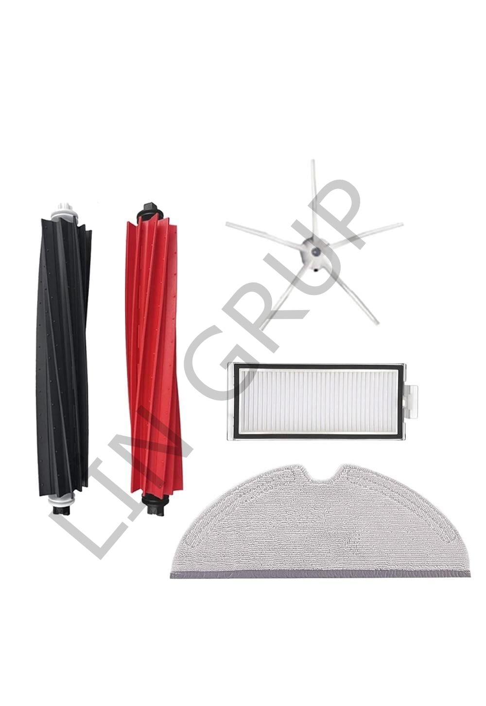 Roborock Q5 Pro Robot Süpürge Uyumlu 5'li Yedek Parça Seti