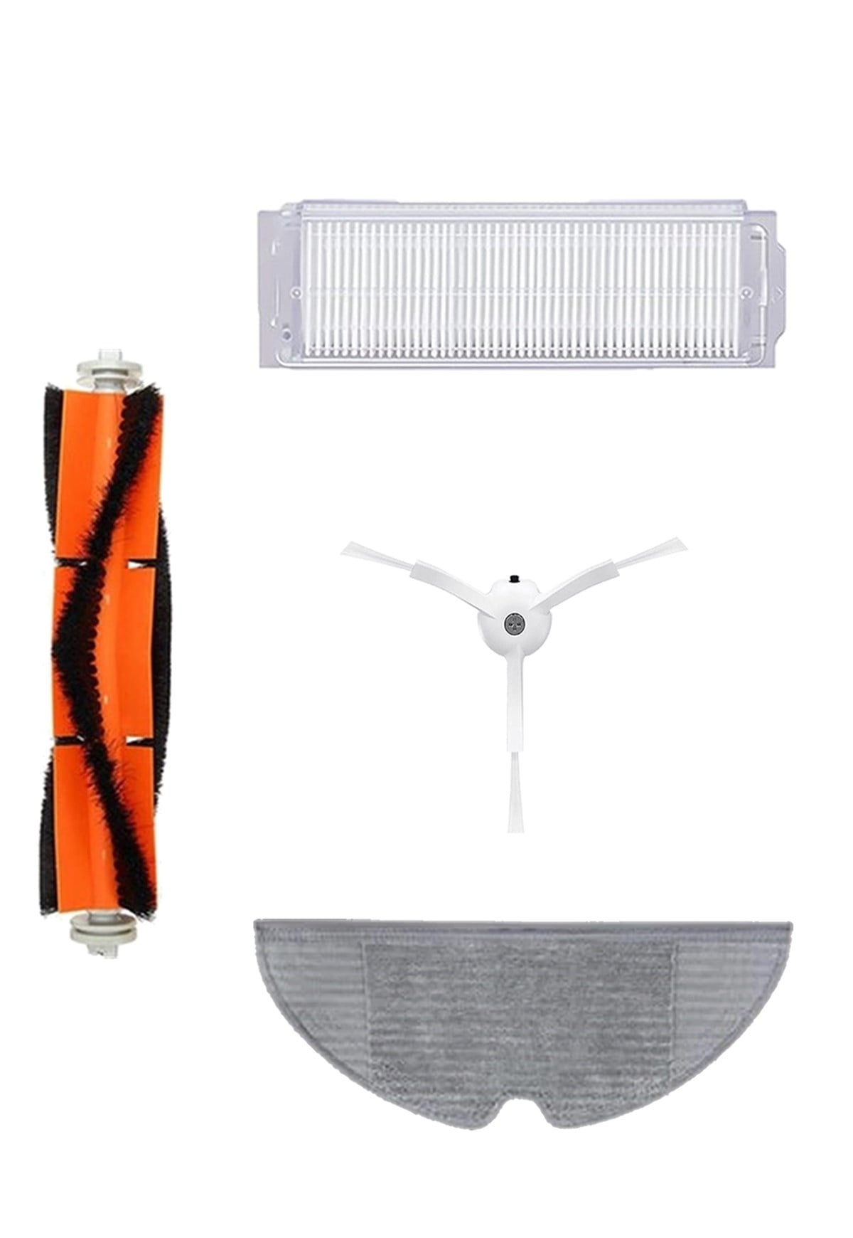 Xiaomi Vacuum Mop 2 Pro (MJST1SHW) Robot Süpürge Uyumlu 4'lü Yedek Parça Seti
