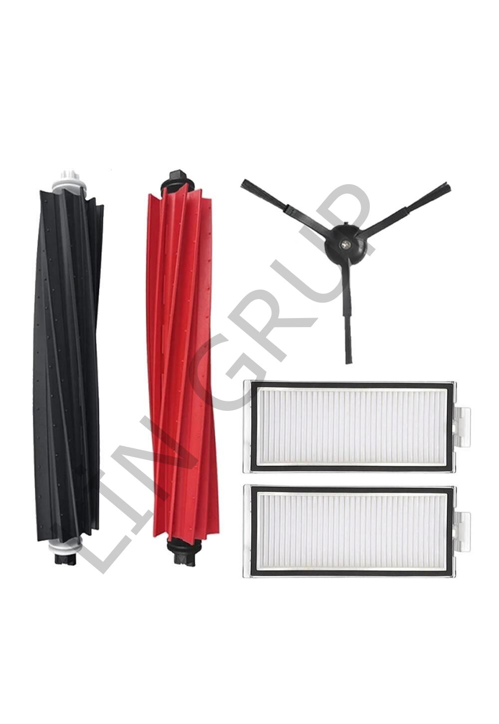 Roborock Q5 Pro Robot Süpürge Uyumlu 5'li Yedek Parça Seti