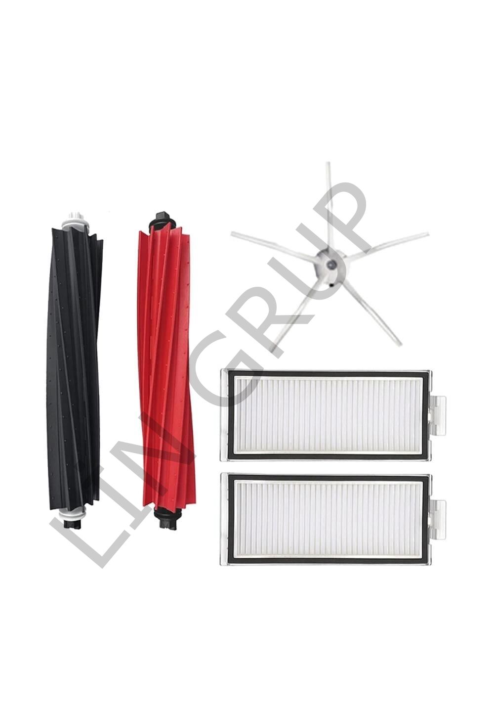 Roborock Q5 Pro Robot Süpürge Uyumlu 5'li Yedek Parça Seti