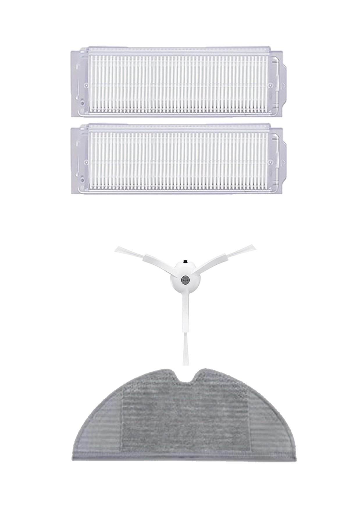 Xiaomi Vacuum Mop 2 Pro (MJST1SHW) Robot Süpürge Uyumlu 4'lü Yedek Parça Seti