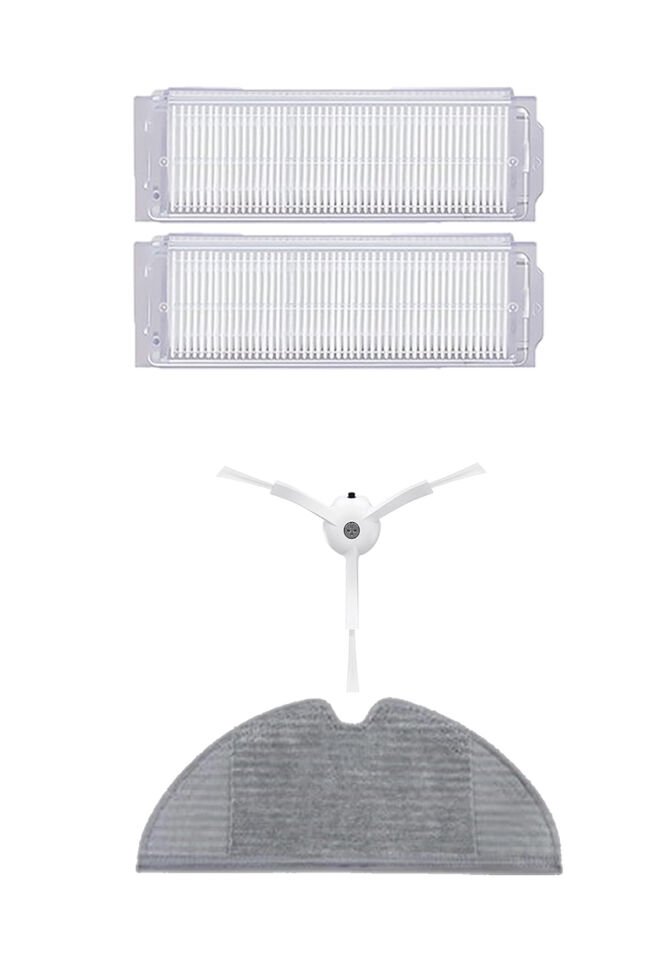 Xiaomi Vacuum Mop 2 Pro (MJST1SHW) Robot Süpürge Uyumlu 4'lü Yedek Parça Seti