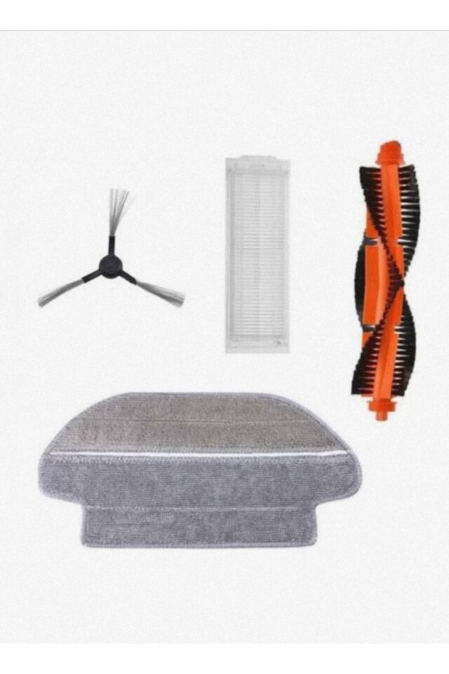 Mi Robot Vacuum Mop P - Stytj02ym - Hepa Filtre Fırça Seti (Uyumlu Yedek Parçalar)