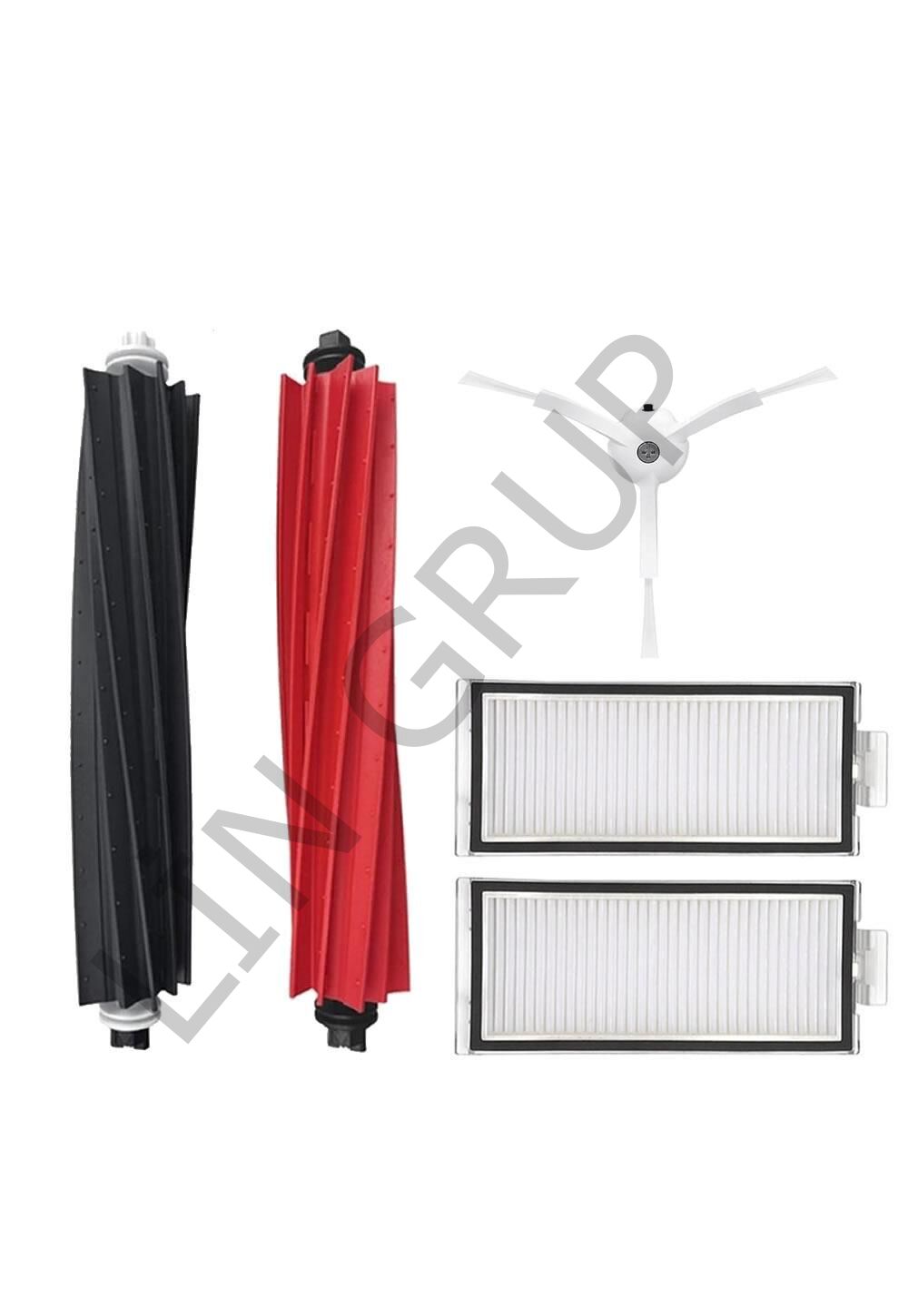 Roborock Q5 Pro Robot Süpürge Uyumlu 5'li Yedek Parça Seti