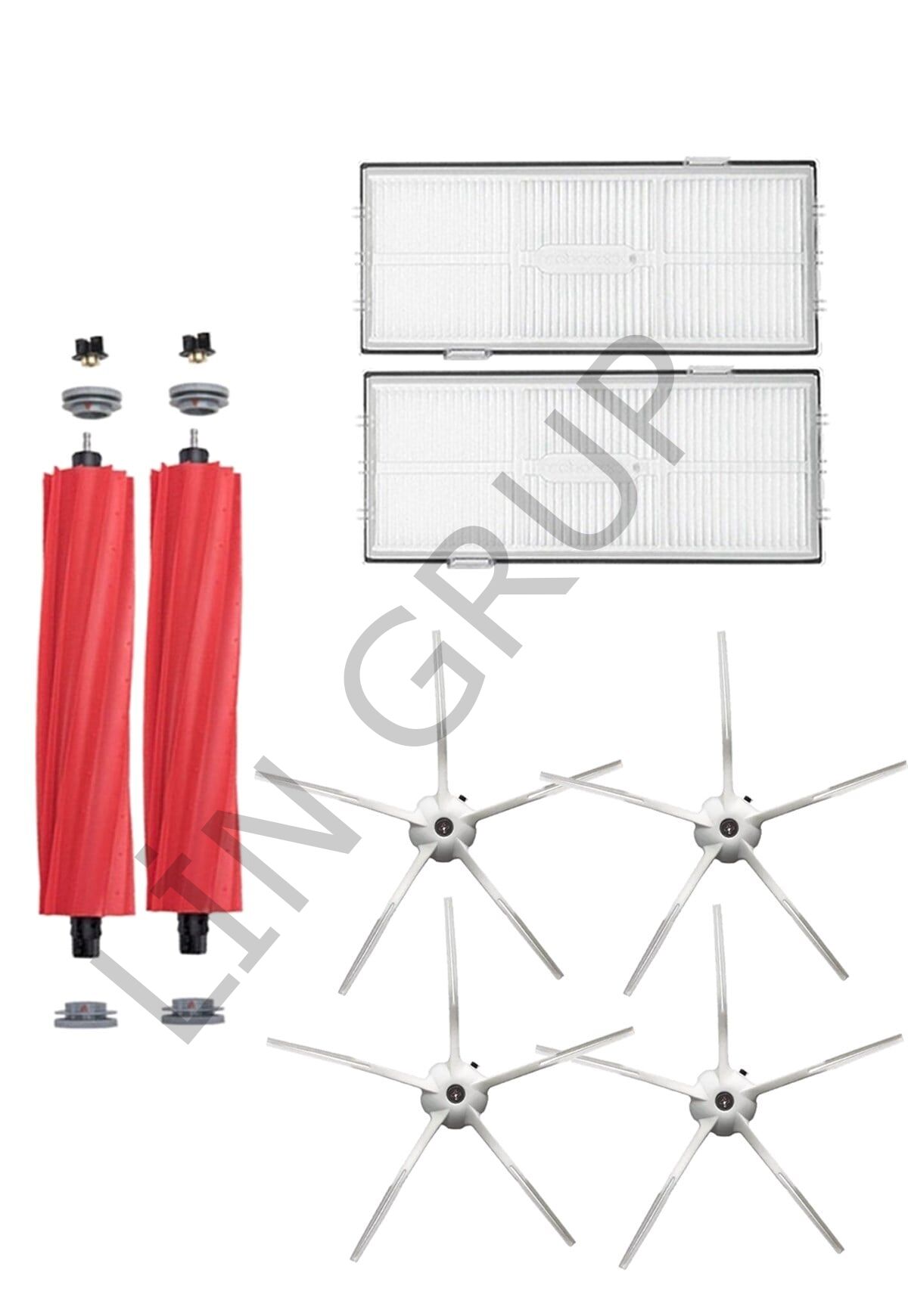 Roborock S7 Robot Süpürge Uyumlu 8'li Yedek Parça Seti