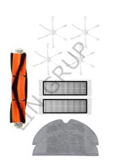 Xiaomi Vacuum Mop 2 (STYTJ03ZHM) Robot Süpürge Uyumlu 10'lu Yedek Parça Seti