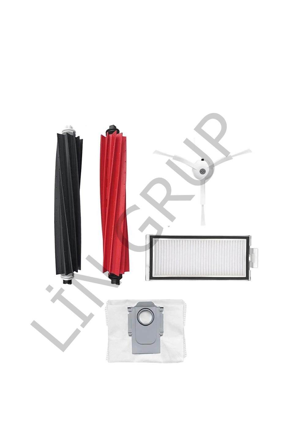 Roborock Q5 Pro Robot Süpürge Uyumlu 5'li Yedek Parça Seti