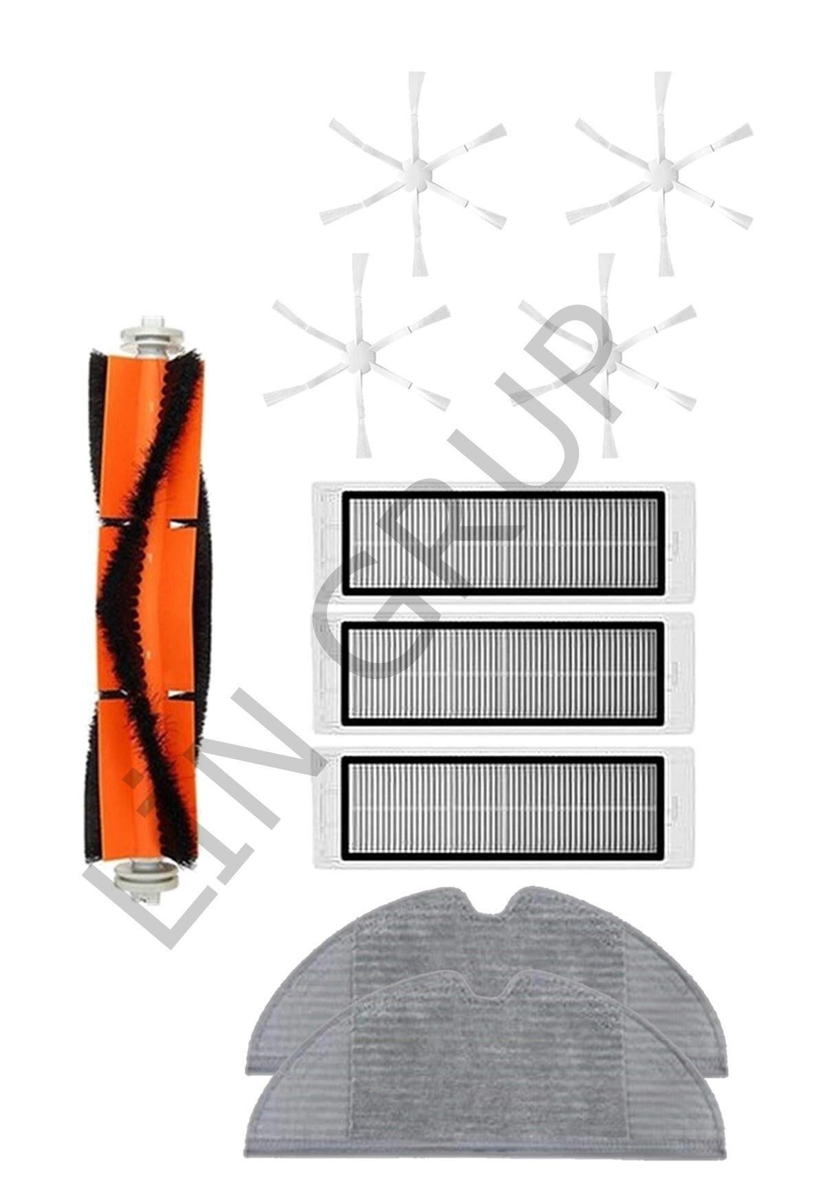 Xiaomi Vacuum Mop 2 (STYTJ03ZHM) Robot Süpürge Uyumlu 10'lu Yedek Parça Seti