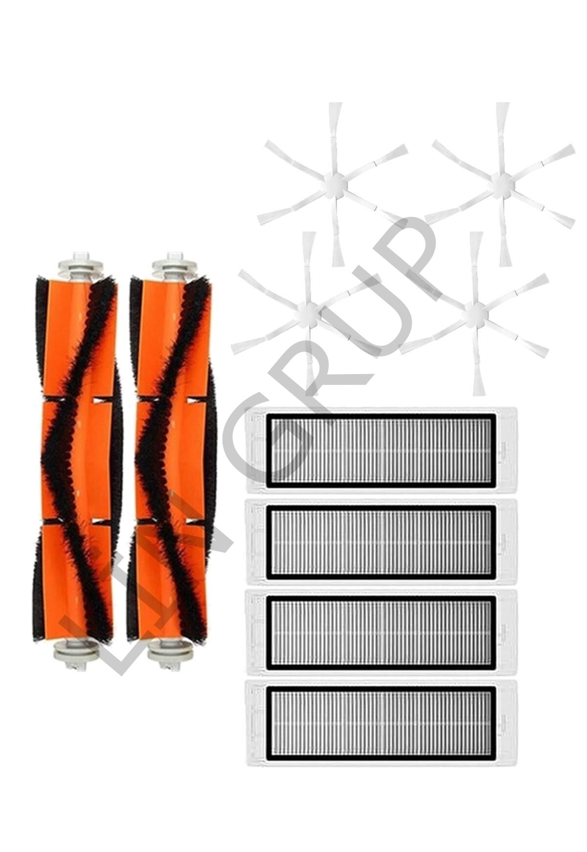 Xiaomi Vacuum Mop 2 (STYTJ03ZHM) Robot Süpürge Uyumlu 10'lu Yedek Parça Seti