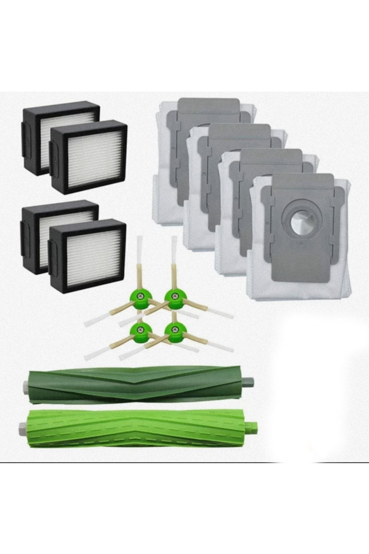 Irobot Roomba Robot Süpürge Yedek Set (I7 I7+ I3 I3+ I4 I4+ I6 I6+ I8 I8+ E5 E6 E7 J7 Uyumlu)