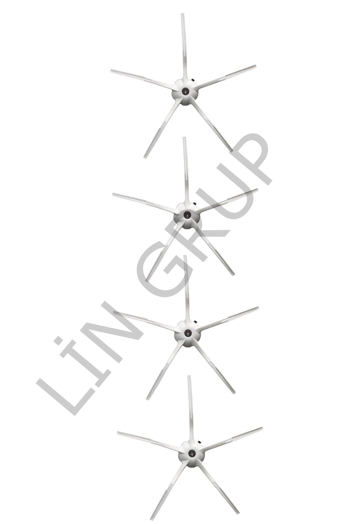 Roborock S7 Robot Süpürge Uyumlu 4'lü Yan Fırça Seti