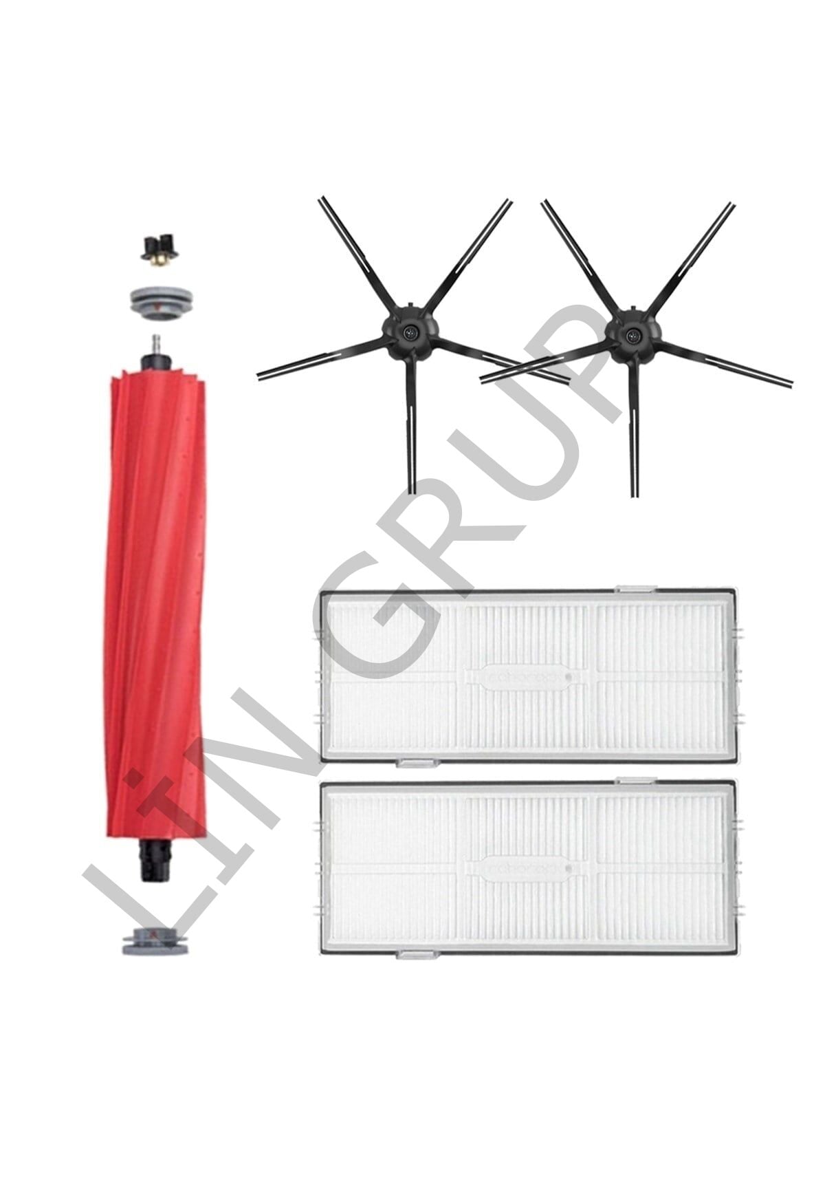 Roborock S7 Sonic Mop Robot Süpürge Uyumlu 5'li Yedek Parça Seti