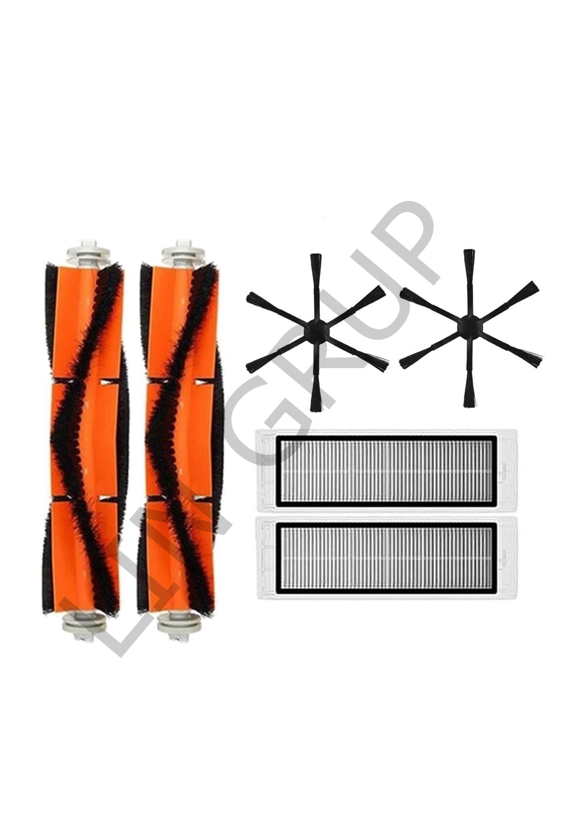 Xiaomi Vacuum Mop 2 Pro + (STYTJ02ZHM) Robot Süpürge Uyumlu 6'lı Yedek Parça Seti