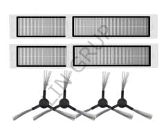 Xiaomi Vacuum Mop 2 Pro + (STYTJ02ZHM) Robot Süpürge Uyumlu 8'li Yedek Parça Seti