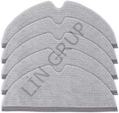 Xiaomi Vacuum Mop 2 Pro + (STYTJ02ZHM) Robot Süpürge Uyumlu 5'li Mop Bezi