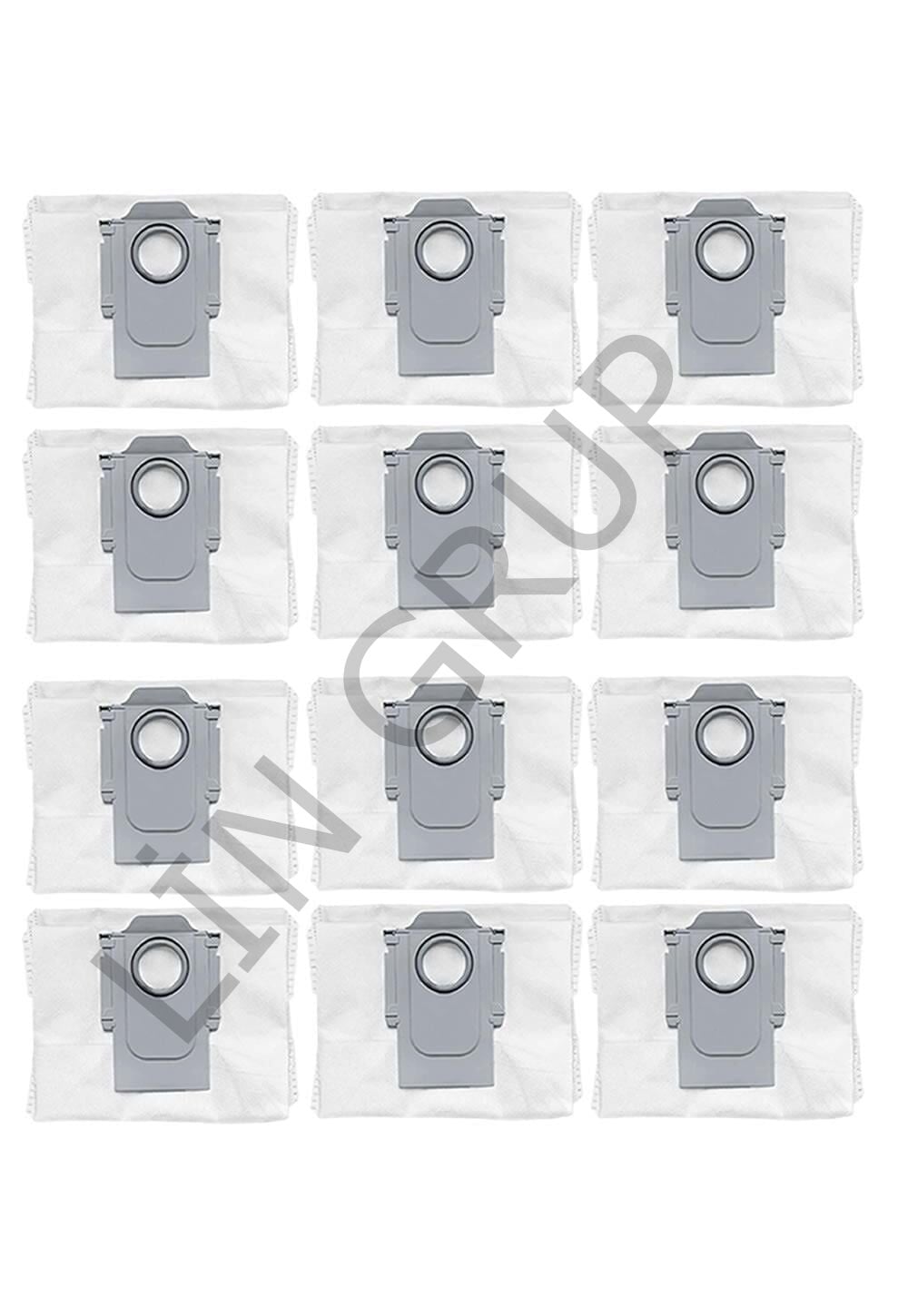 Roborock Q5 Pro Robot Süpürge Uyumlu 12'li Toz Torbası