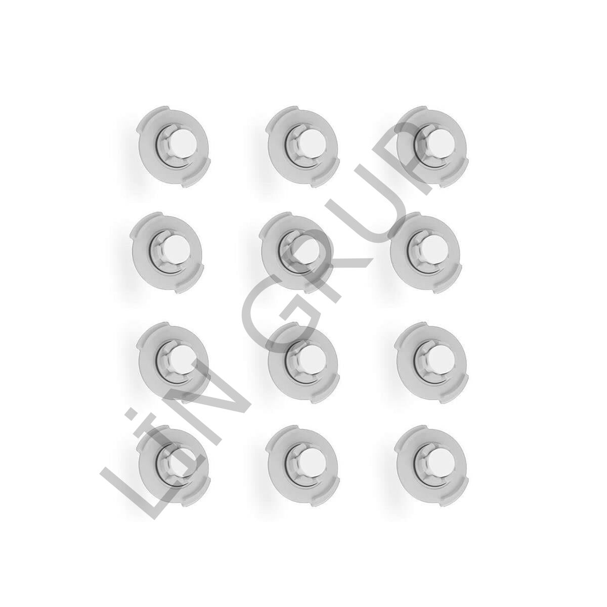 Roborock Q5 Pro Robot Süpürge Uyumlu 12'li Su Tankı Filtresi-Yedek Parça