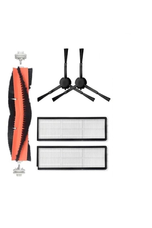Xiaomi Mijia 1c Ve F9 - Mop Pro2+ (3d) Siyah Yan Fırça Set