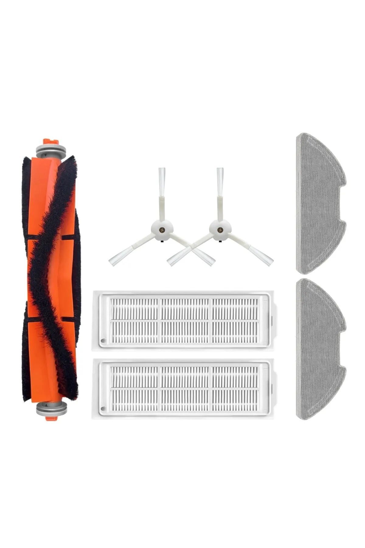 Vacuum Mop 2 Pro (MJST1SHW) Robot Süpürge Uyumlu 7'li Yedek Parça Seti