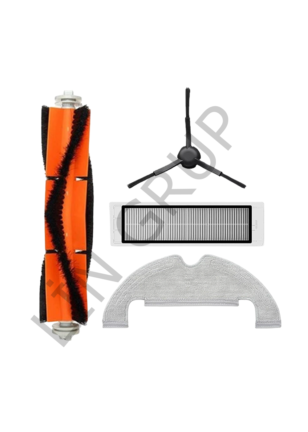 Xiaomi Vacuum Mop 2 Ultra (STYTJ05ZHMHW) Robot Süpürge Uyumlu 4'lü Yedek Parça Seti