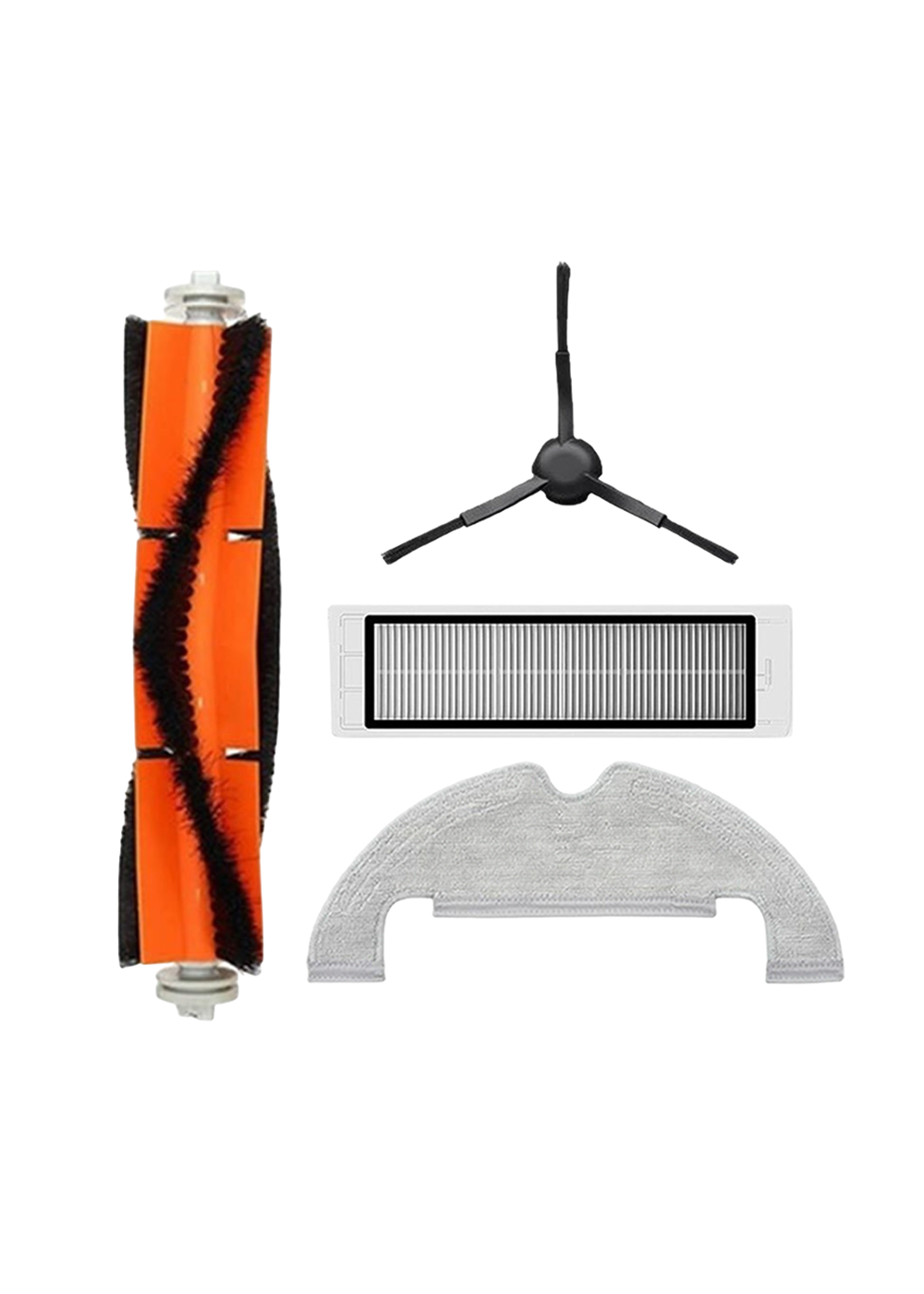 Xiaomi Vacuum Mop 2 Ultra (STYTJ05ZHMHW) Robot Süpürge Uyumlu 4'lü Yedek Parça Seti