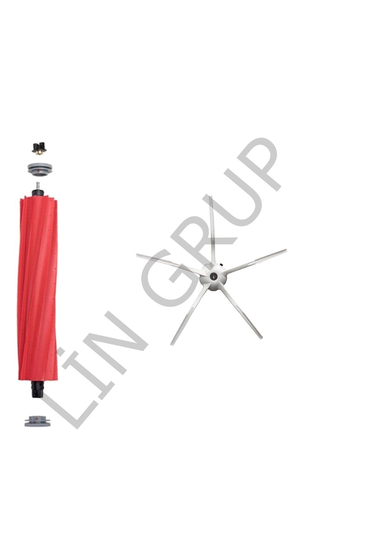 Roborock Q7 Max  Robot Süpürge Uyumlu 2'li Yedek Parça Seti