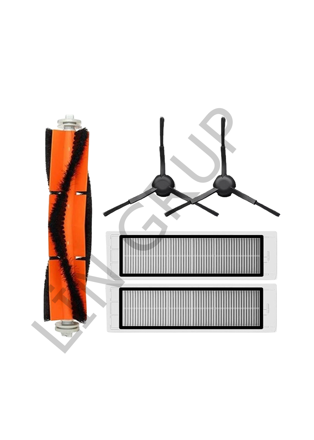 Xiaomi Vacuum Mop 2 Ultra (STYTJ05ZHMHW) Robot Süpürge Uyumlu 5'li Yedek Parça Seti