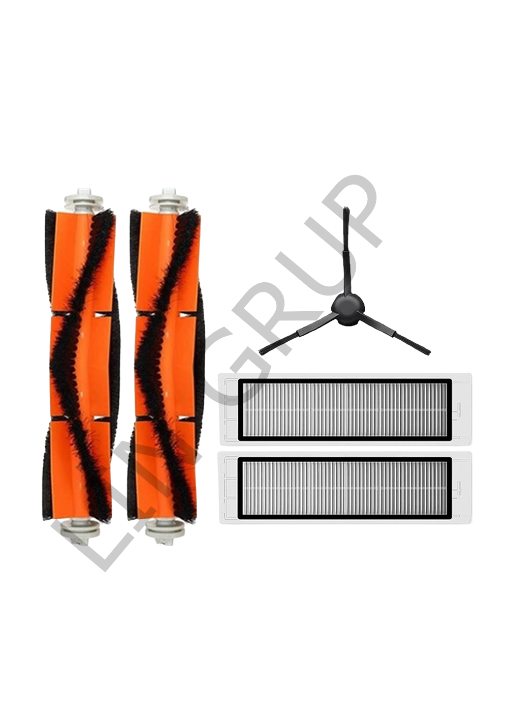 Xiaomi Vacuum Mop 2 Ultra (STYTJ05ZHMHW) Robot Süpürge Uyumlu 5'li Yedek Parça Seti