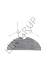 Xiaomi Vacuum Mop 2C  Robot Süpürge Uyumlu 3'lü Yedek Parça Seti