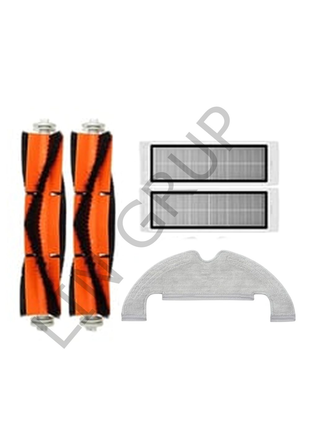 Xiaomi Vacuum Mop 2 Ultra (STYTJ05ZHMHW) Robot Süpürge Uyumlu 5'li Yedek Parça Seti