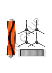 Xiaomi Vacuum Mop 2 Ultra (STYTJ05ZHMHW) Robot Süpürge Uyumlu 6'lı Yedek Parça Seti