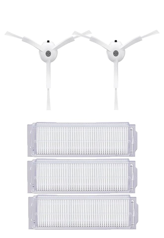 Xiaomi Vacuum Mop 2 Pro (MJST1SHW) Robot Süpürge Uyumlu 5'li Yedek Parça Seti
