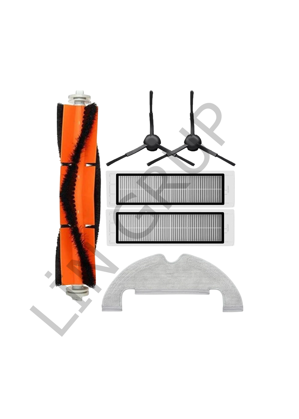 Xiaomi Vacuum Mop 2 Ultra (STYTJ05ZHMHW) Robot Süpürge Uyumlu 6'lı Yedek Parça Seti